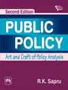 PUBLIC POLICY : ART AND CRAFT OF POLICY ANALYSIS
