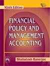 FINANCIAL POLICY AND MANAGEMENT ACCOUNTING